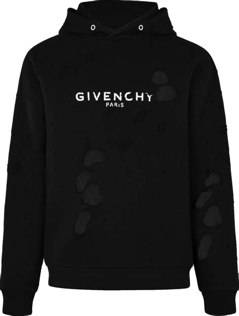 givenchy black sweatshirt|sweatshirt Givenchy paris destroyed.